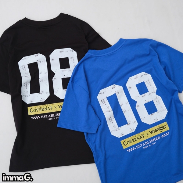 Tシャツ・カットソー [COVERNAT X Wrangler] 08 Vintage T-shirt 4NY053 COVERNAT】x WRANGLER 08 VINTAGE T-SHIRT (COVERNAT/Tシャツ