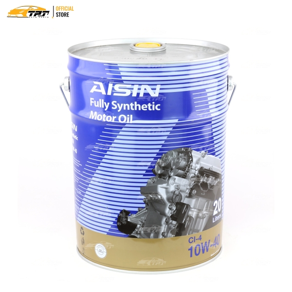 10W-40 CI4/SL | Nhớt động cơ FULLY SYNTHETIC ECFI104PNL [20 Lit] AISIN