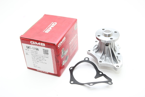 Bơm nước Toyota CAMRY 2.4 VN 02-06 0 HIGHT LANDER 2.4 03-07 - PREVIA 2.4 - RAV4 2.0-2.4 00-12 [GWT119A] GMB - Japan