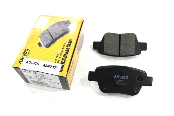 A2N233T - Bố Thắng - Má Phanh SAU Toyota PREVIA 2.4 3.5 06-12 ALPHARD 2.4-3.5 08-15 ADVICS - Japan