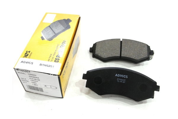 B1N020T - Bố Thắng - Má Phanh TRƯỚC Hyundai SONATA 2.0 01-06 Nissan BLUEBIRD U13 91-97 ADVICS - Japan