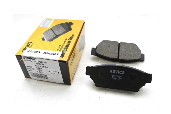 D2N040T - Bố Thắng - Má Phanh SAU Mitsubishi LANCER 1.5 92-11 ADVICS - Japan