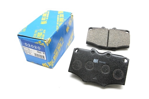 D2020 Bố Thắng - Má Phanh TRƯỚC Toyota LAND CRUISER 2.4 3.4 4.2 80-93 MK Kashiyama - Japan