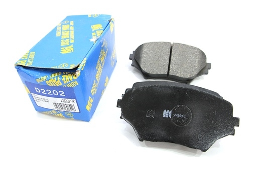 D2202 Bố Thắng - Má Phanh TRƯỚC Toyota RAV4 2.0 2.4 00-05 MK Kashiyama - Japan