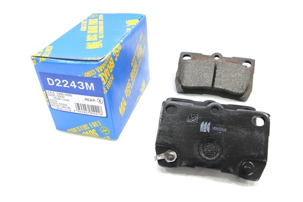 D2243M Bố Thắng - Má Phanh SAU Toyota CROWN 3.0 03-08 GS300 GS430 GS460 05-11 MK Kashiyama - Japan