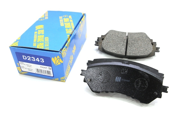 D2343 Bố Thắng - Má Phanh TRƯỚC Toyota VIOS VN 1.3 14-16 VIOS VN 1.5 18- YARIS 1.5 14-16 MK Kashiyama - Japan
