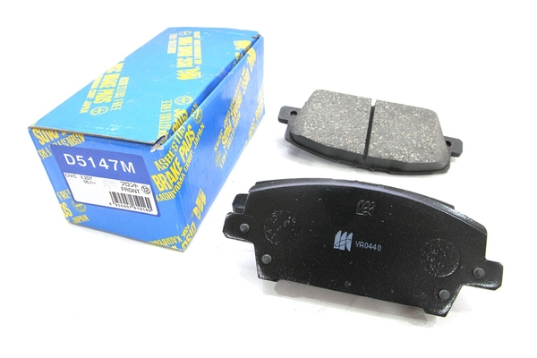 D5174M Bố Thắng - Má Phanh TRƯỚC Honda CIVIC 1.5 1.6 00-03 MK Kashiyama - Japan