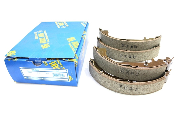 K2342 Bố Thắng - Má Phanh SAU Toyota ALTIS VN 1.3 1.5 01-07 VIOS VN 1.3 1.5 07-16 YARIS 1.0 1.3 1.5 05-16 PRIUS 1.5 03-09 CELICA 1.8 99-05 MK Kashiyama - Japan