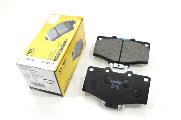 TPT08350 [A1N029T] Bố Thắng / Má Phanh TRƯỚC Toyota HILUX 2.8 97-05 LAND CRUISER PRADO 2.7 2.8 3.0 99-02 ADVICS - Japan