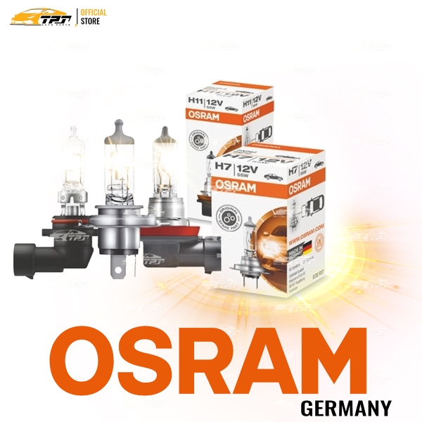 H3-24V | Bóng Đèn Cao Cấp H3 24V 70W Halogen Tăng Sáng 100% OSRAM - Germany