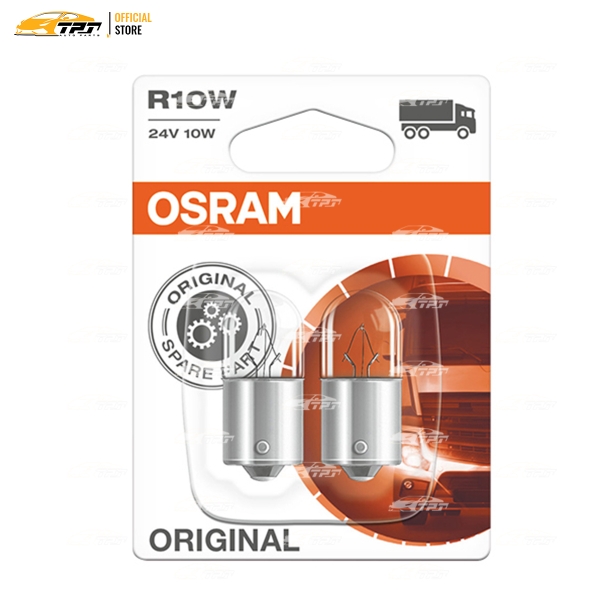 563702B Bóng Đèn Halogen XN Tiêu Chuẩn G18 R10W 1 Tim Chân Thẳng [24V - 10W] Vĩ = 2c OSRAM - Germany