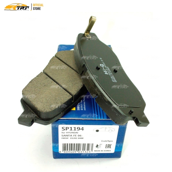 SP1194 | Bố Thắng / Má Phanh TRƯỚC 48130341A0 [Trong 156.8-60.8-16.5 Ngoài 156.8-60.8-16.5] Hi-Q