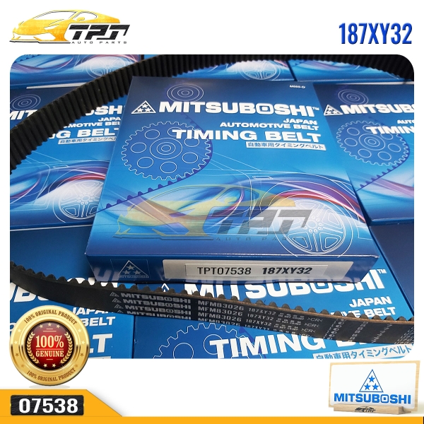 187XY32 Dây Curoa Cam / Dây Đai Răng Mitsubishi PAJERO 3.0 Mitsuboshi - Japan