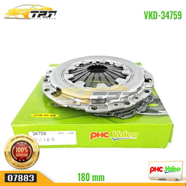 Mâm Ép Kia MORNING 1.0 180 mm [VKD-34759 XL] VALEO - Korea