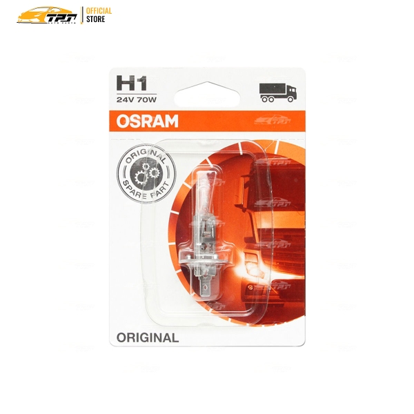 6415501B Bóng Đèn Halogen Tiêu Chuẩn H1 [24V - 70W] Vĩ = 1c OSRAM - Germany