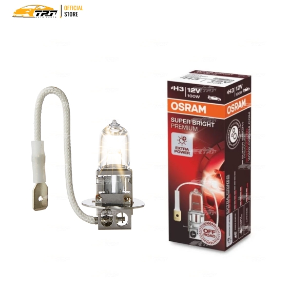 62201SBP | Bóng Đèn Halogen Tiêu Chuẩn H3 [12V - 100W] (Hộp 1 Cái) OSRAM - Germany