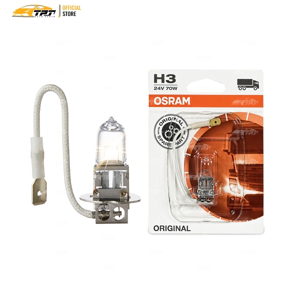 6415601B | Bóng Đèn Halogen Tiêu Chuẩn H3 [24V - 70W] (Vỉ 1 Cái) OSRAM - Germany