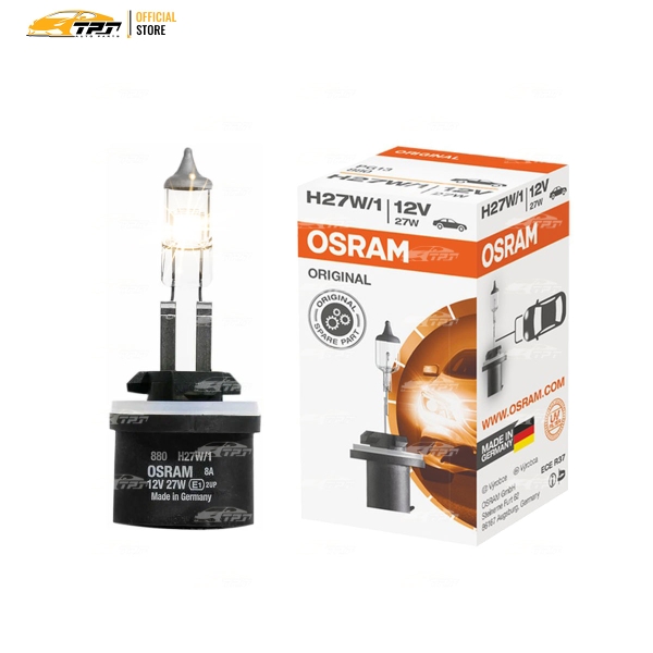 880 Bóng Đèn Halogen Tiêu Chuẩn 880 H27 Chân Thẳng [12V - 27W] Hộp = 1c OSRAM - Germany