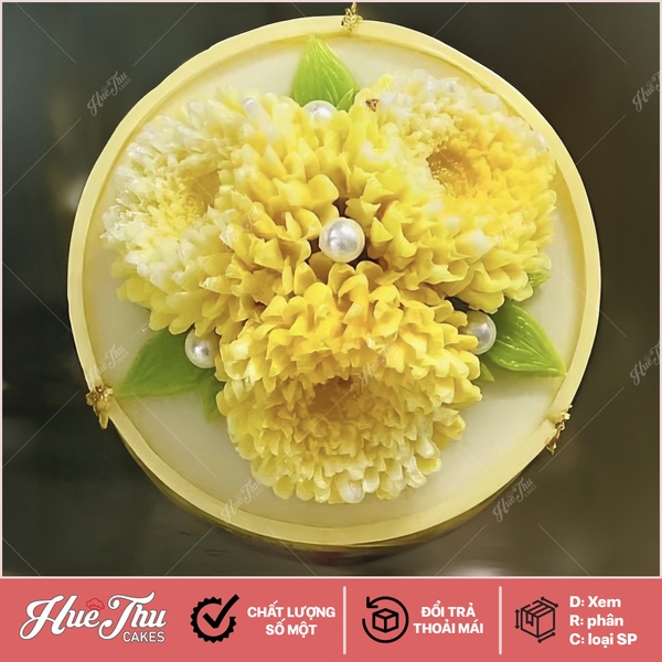 Khuôn silicon Hoa Cúc Tây 8cm làm bánh rau câu 3D 4D nhấn xôi, fondant, socola, nến hanmade