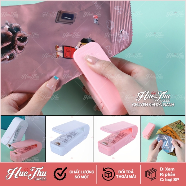 Máy hàn miệng túi nilong mini tiện lợi (sử dụng pin)