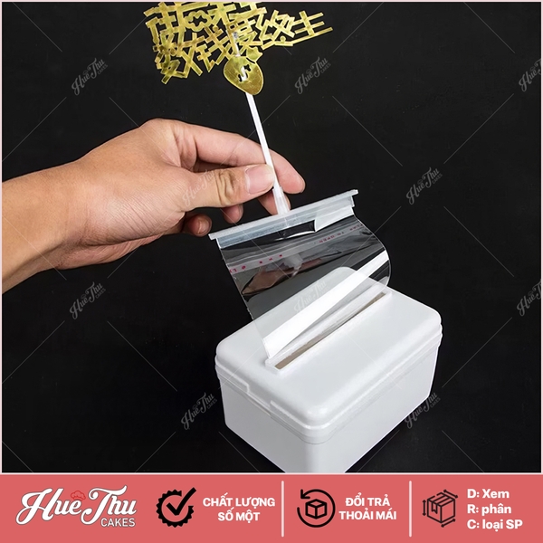 Hộp rút tiền trang trí bánh sinh nhật, bánh rau câu bánh kem