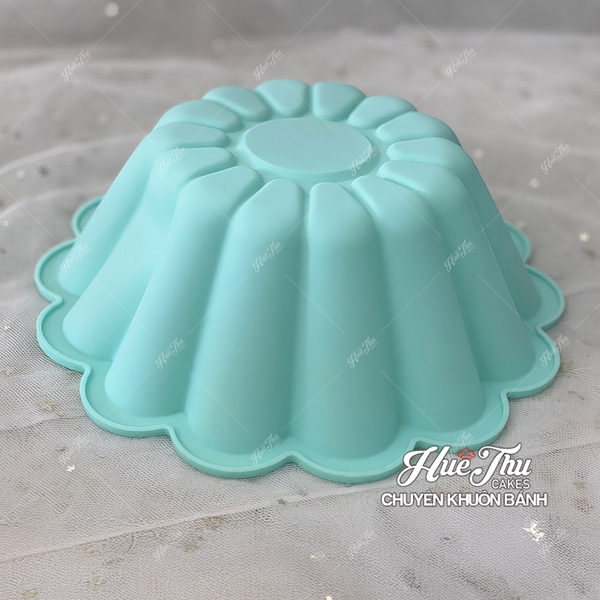 Khuôn silicon Váy Búp Bê, Tô, Chậu Hoa làm bánh rau câu 3D 4D nhấn xôi, fondant, socola, nến hanmade