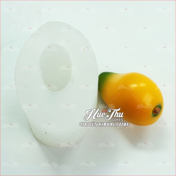 Bộ khuôn silicon Trái Cây 3.5cm (nhiều loại quả) làm bánh rau câu 3D 4D nhấn xôi, fondant, socola, nến hanmade