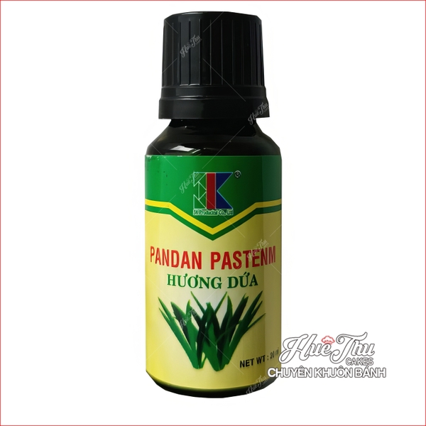 Hương lá dứa 3K 20ml (có màu xanh) - Hương lá dứa làm bánh Pandan Pastenm