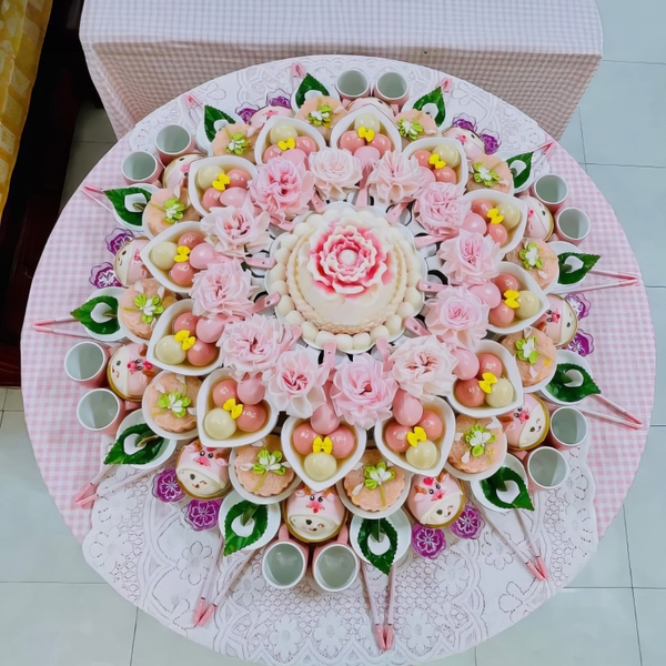 Khăn Trải Bàn Caro 1.5m Decor bàn tiệc, mâm cúng (nhiều màu) phù hợp bàn tròn, vuông, chữ nhật