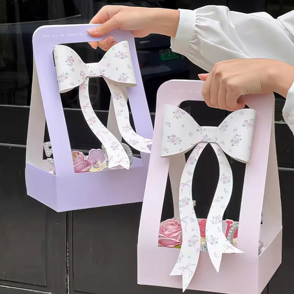 Túi Nơ Giấy Đựng Bánh Cupcake - Hộp đựng bánh cupcake