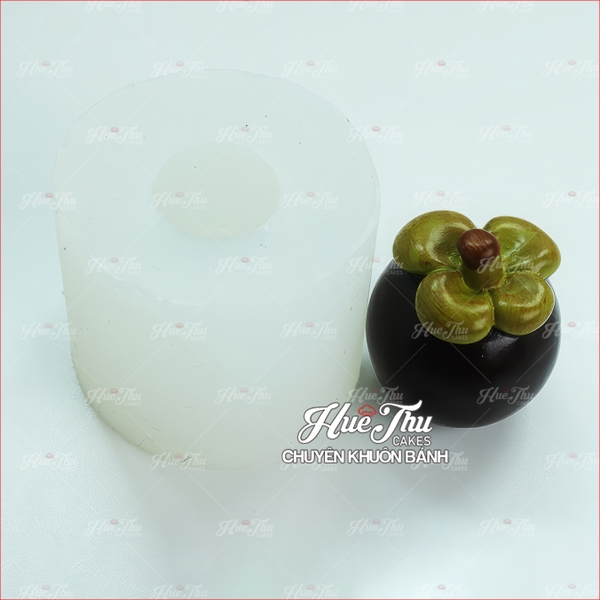 Bộ khuôn silicon Trái Cây 3.5cm (nhiều loại quả) làm bánh rau câu 3D 4D nhấn xôi, fondant, socola, nến hanmade