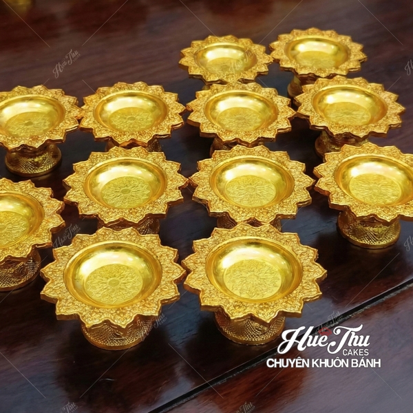 Trụ Sen Kê Nến 7cm - trang trí đồ ăn, bàn tiệc, mâm cúng