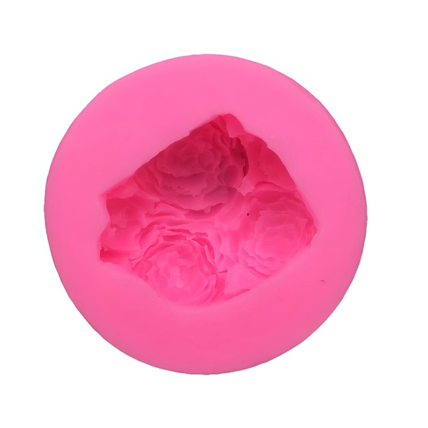 Khuôn silicon chùm Hồng Trà 6.5cm làm bánh rau câu 3D 4D nhấn xôi, fondant, socola, nến hanmade