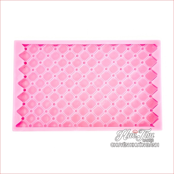 Khuôn silicon Chấm Bi ốp viền cho bánh rau câu 3D, 4D