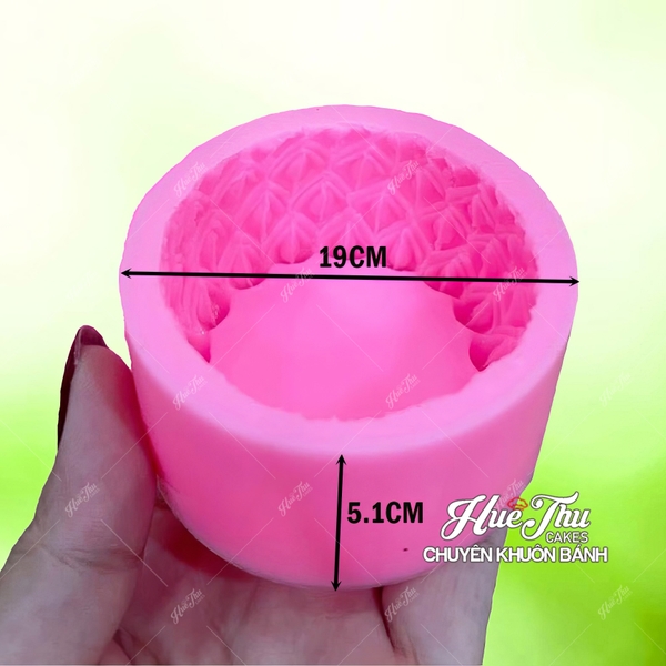 Khuôn silicon Tháp Sen Thái làm bánh rau câu 3D 4D nhấn xôi, fondant, socola, nến hanmade