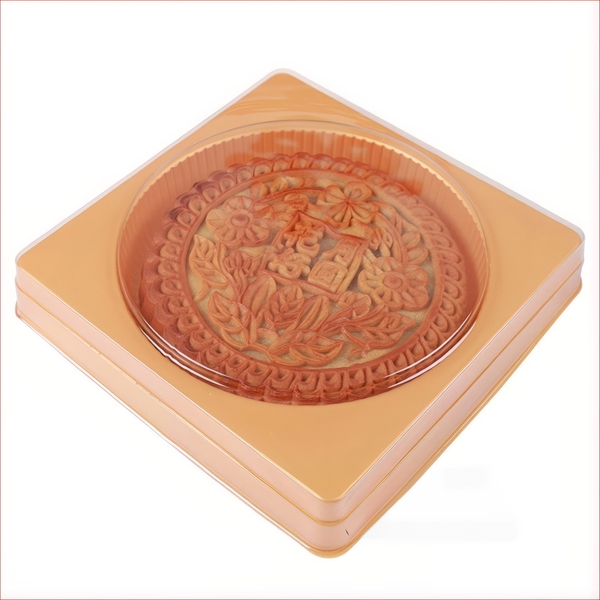 Khay hộp đựng bánh Trung Thu 21cm, hộp đựng bánh size lớn 500g - 1kg