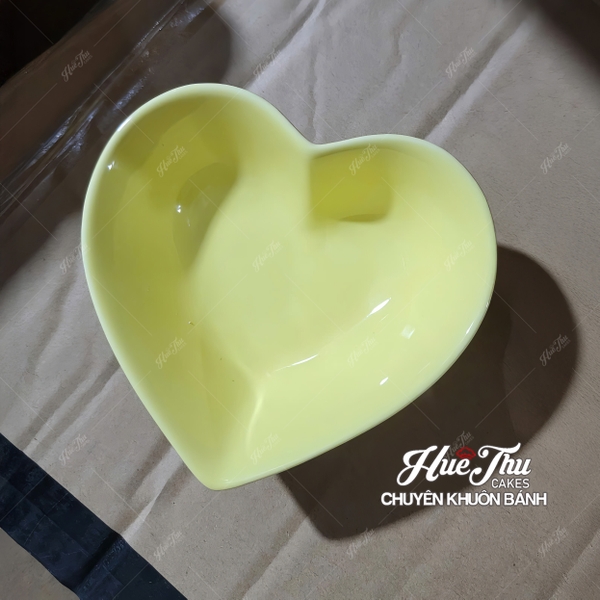 Bát Trái Tim Sứ 12.5cm Nhiều Màu, Chén Tim Decor - trang trí đồ ăn, mâm cúng