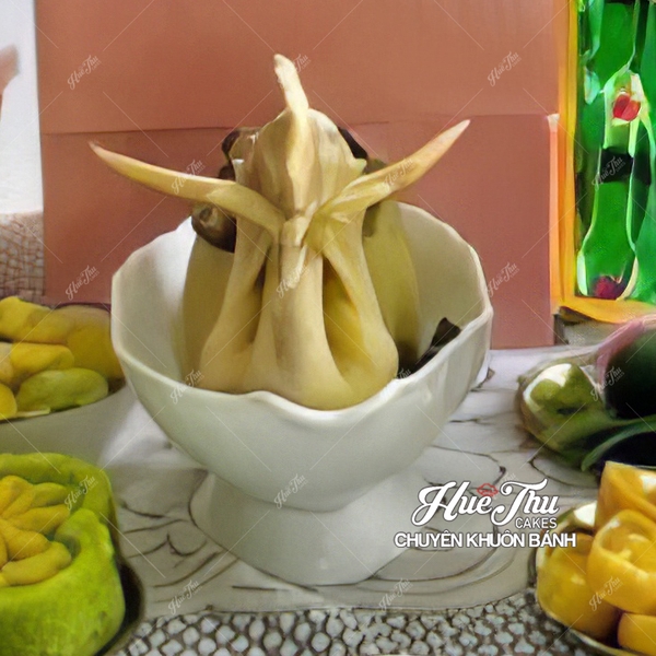 Bát Dĩa Thuyền Đựng Gà Cúng đựng hoa quả bàn thờ gia tiên, bày mâm cúng ngay ngắn