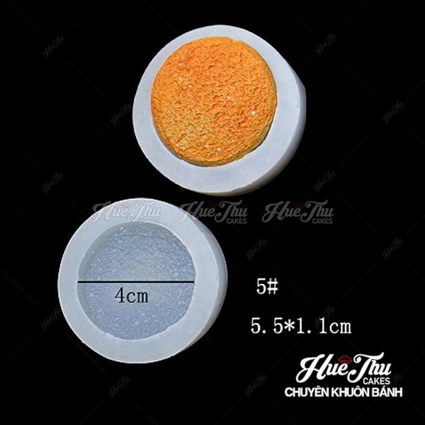 Khuôn silicon hình Bánh Quy làm bánh rau câu 3D 4D nhấn xôi, fondant, socola, nến hanmade