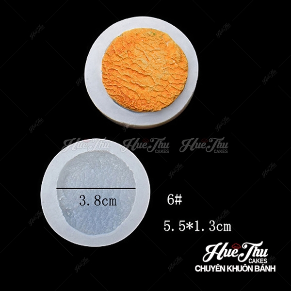 Khuôn silicon hình Bánh Quy làm bánh rau câu 3D 4D nhấn xôi, fondant, socola, nến hanmade