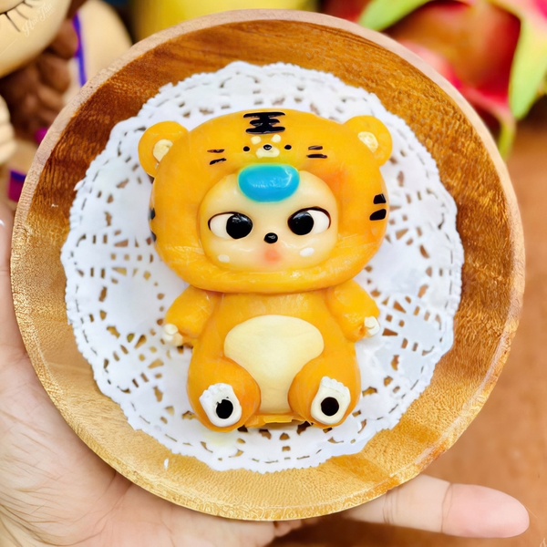 Khuôn silicon Baby Three A205 (nhiều mẫu) làm bánh rau câu 3D 4D nhấn xôi, fondant, socola, nến hanmade