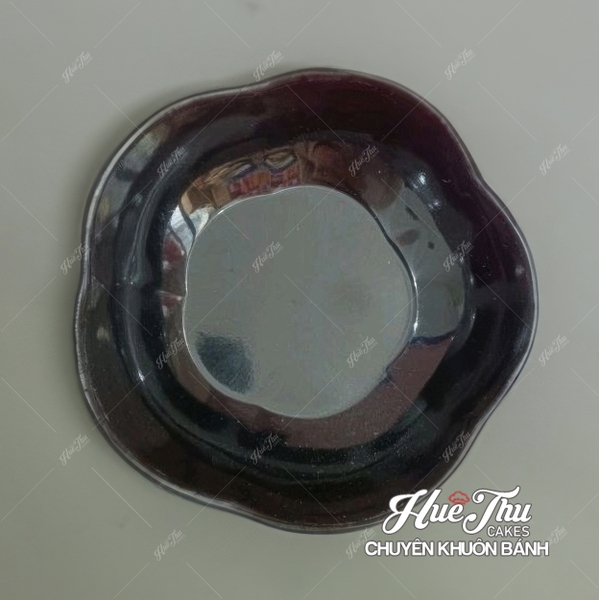Đĩa Nhựa Giả Sứ Hoa Mai 7cm (nhiều màu) đĩa đựng nến - trang trí đồ ăn, bàn tiệc, mâm cúng
