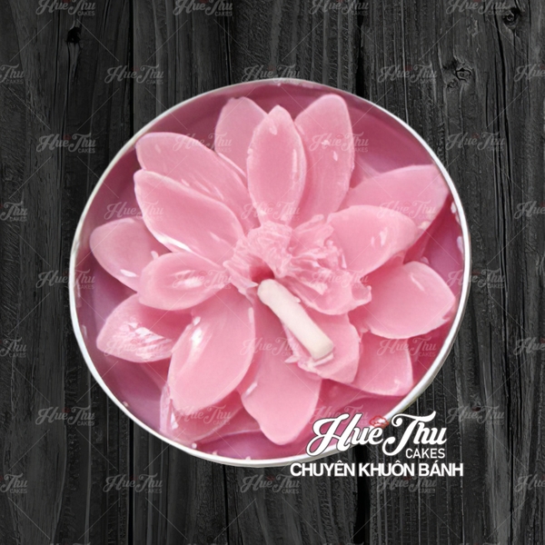 Nến bơ Organic - Nến hoa nổi tealight (hộp 12 viên) decor bàn tiệc, mâm cúng