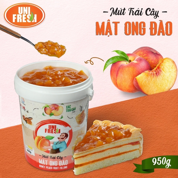 Mứt Trái Cây Có Xác Làm Nhân Bánh - Uni Fresh - Xô 950gr