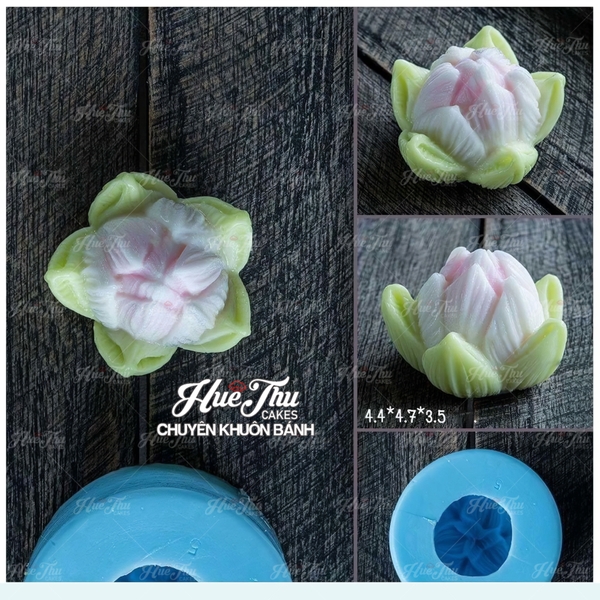 Khuôn silicon Hoa Búp Tạo Hình 3D/4D Đa Dụng