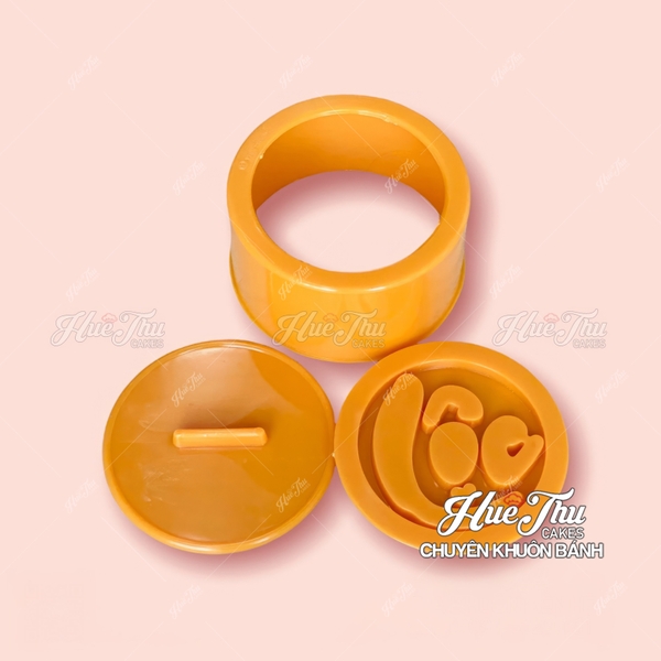 Khuôn xôi hình Tròn 12cm - khuôn ép xôi, khuôn nhấn xôi Vĩnh Trường