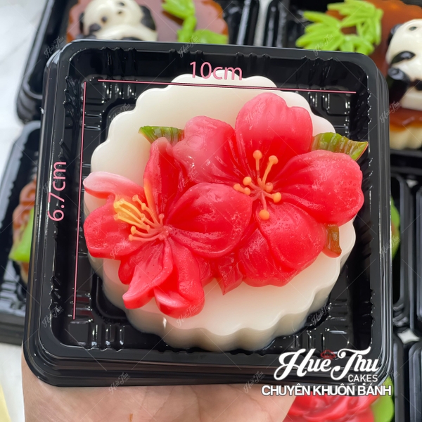 Khuôn silicon Anh Đào 10cm A53 làm bánh rau câu 3D 4D nhấn xôi, fondant, socola, nến hanmade