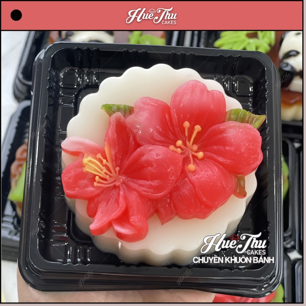 Khuôn silicon Anh Đào 10cm A53 làm bánh rau câu 3D 4D nhấn xôi, fondant, socola, nến hanmade