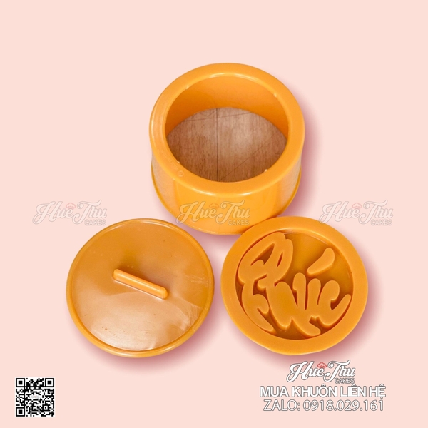 Khuôn xôi hình Tròn 10cm - khuôn ép xôi, khuôn nhấn xôi Vĩnh Trường