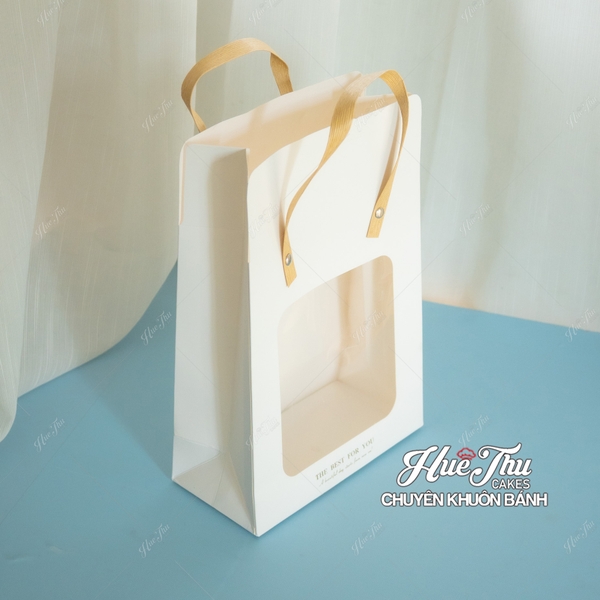 Túi Giấy Đựng Quà Cửa Sổ 14/18/21cm HC7, túi đựng quà tặng, đựng bánh các loại